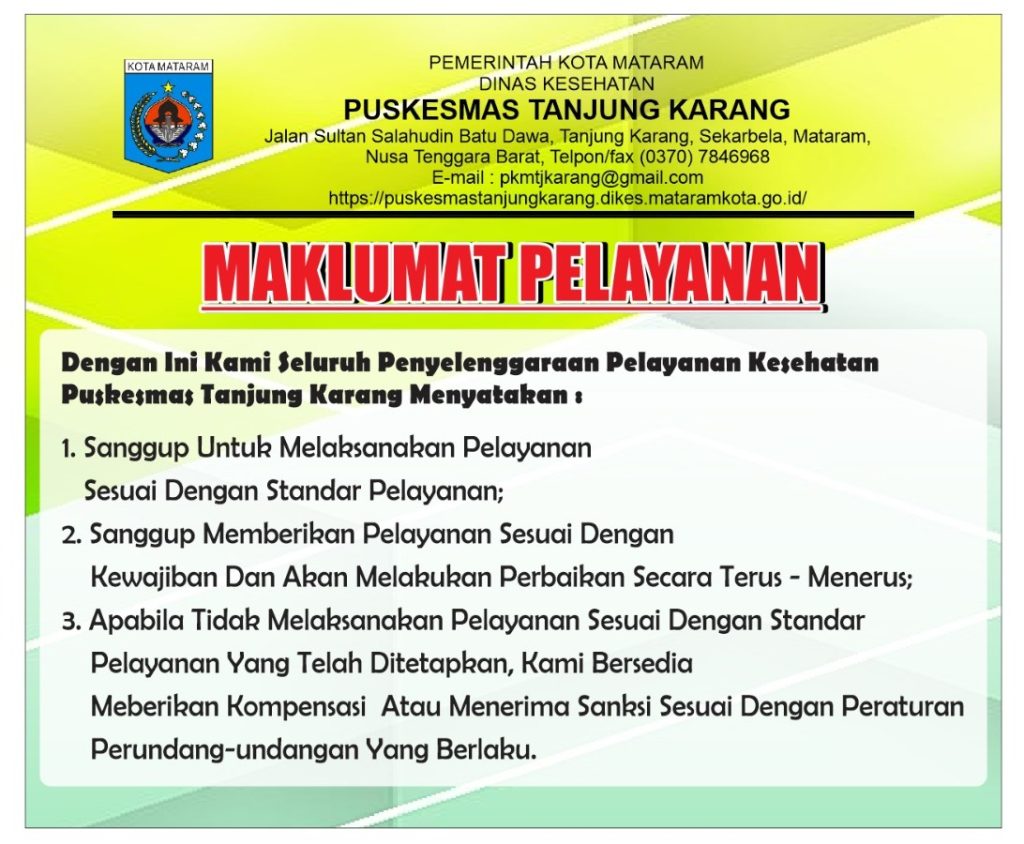 MAKLUMAT PELAYANAN